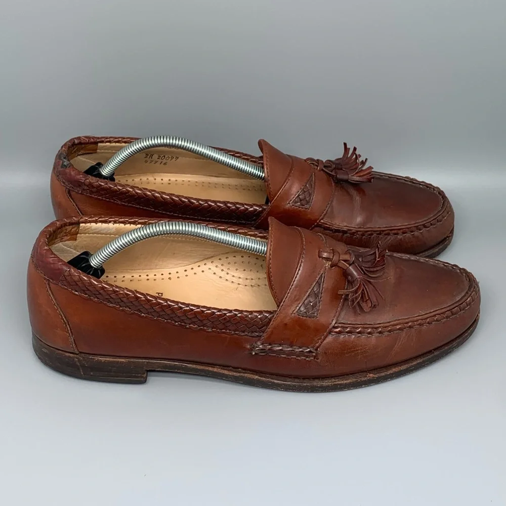 Allen Edmonds Maxfield Leather Tassel Loafer Dress Shoes
Men’s Sz 13